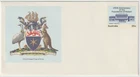 1979 Australia Pre-Stamped Envelope - City of Hobart Coat of Arms -20 Cent Stamp