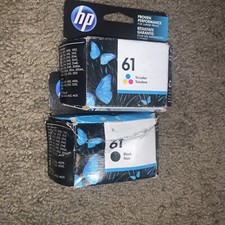 HP 61 2 pack Combo Ink Cartridges 61 Black and Color NEW GENUINE 2022