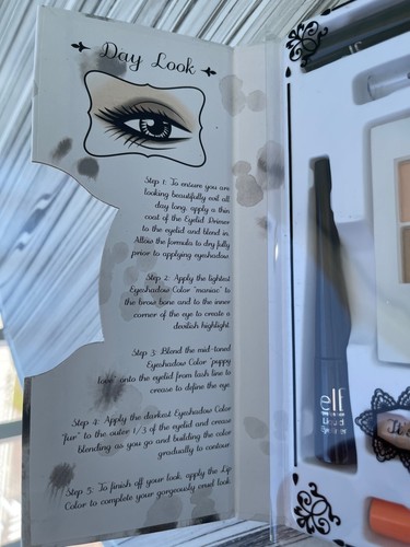ELF Disney Cruella De Vil Makeup Palette Beauty Look Book Eyes Lips Face e.l.f. - Picture 8 of 11