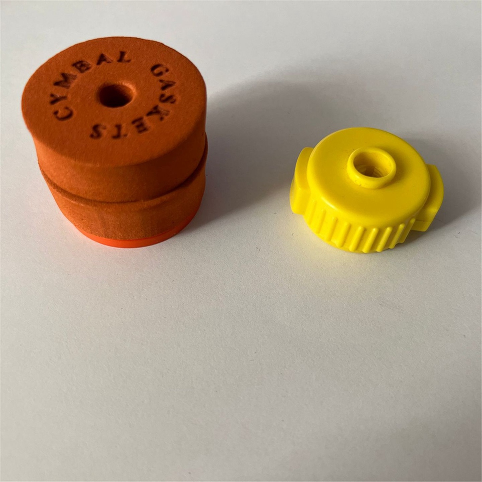 Yellow Cymbal Cotton Felt Sponge Pad Cymbal Release Release Drum