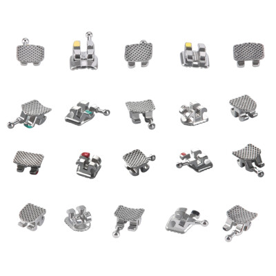 10 Kit Ortodonzia Dentale 20pz/kit Staffa Staffe Mini Roth - Foto 9