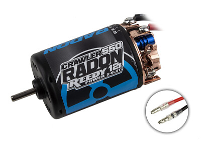 Associated 27463 Reedy Radon 2 Crawler 550 12T 5-Slot 1850kV Brushed Motor