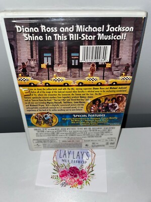 The Wiz (DVD, 2008) 30th Anniversary Edition Diana Ross & Michael