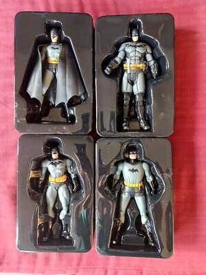 LOT BATMAN LOOSE FIGURE 75TH ANNIVERSARY SET DC COLLECTIBLES 