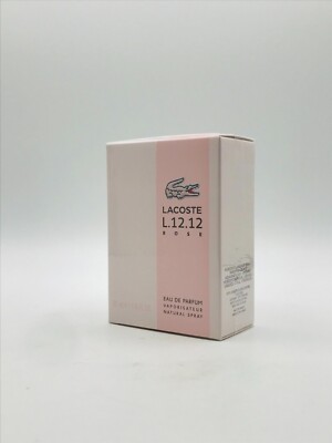Lacoste L.12.12 Rose Women Parfum Spray 1.6 oz New In Box