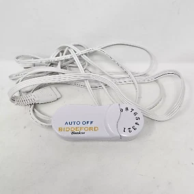 Biddeford TC13BA 4 Prong Analog Heated Electric Blanket Controller with Auto-off