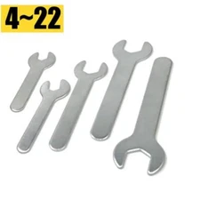 Super Ultra Thin 1.5-2mm Thickness Single Head Open End Wrench 4-25mm Sizes Tool