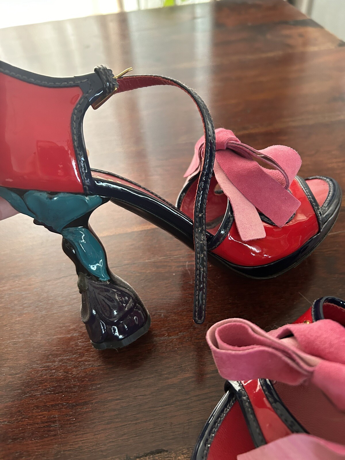 RARE PRADA FAIRY Mary Jane Heels - Spring 2008, Size 36 image 8