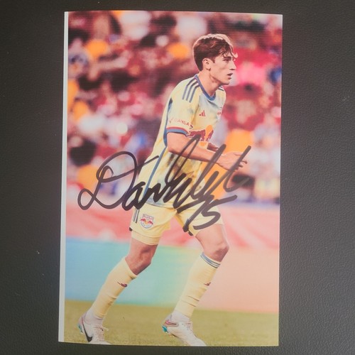 daniel edelman autograph new york redbulls real autograph
