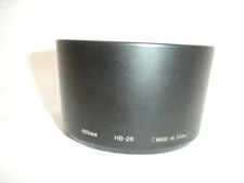Nikon HB-26 HB 26 hood Black for AF G Zoom Nikkor 70-300mm f/4-5.6 lens 62mm