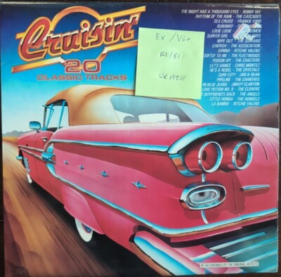 Various Cruisin' Vinyl Record EX/VG+ SHM3068 1981 1st Press