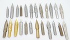 24 Different Vintage Dip Pen Nibs - All Unused, All Vintage Nibs - 24 Different