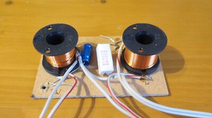2-Wege Frequenzweiche aus Pioneer Lautsprecher Box