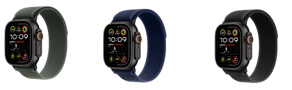 Apple Watch Ultra 2 2nd Gen 49MM GPS & Cellular Finish Black Titanium -Excellent - Image 3 of 4