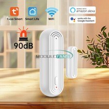 WIFI Smart Door Window Sensor Detector Alarm Tuya APP For Alexa Google Home
