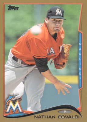 2014 Topps Gold #570 Nathan Eovaldi /2014 - NM-MT
