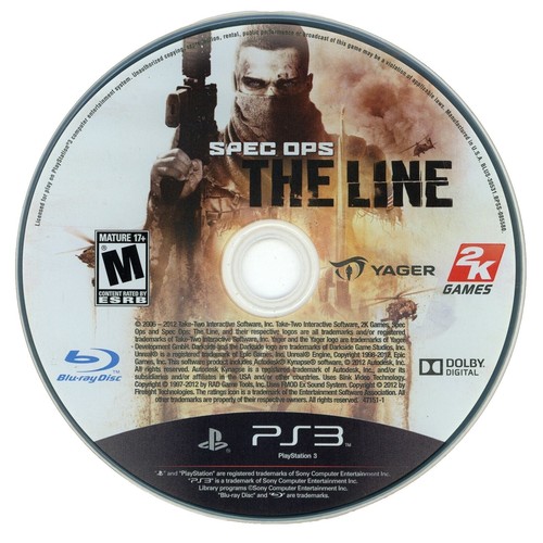 USED PS3 PlayStation 3 Spec Ops The Line 73235 JAPAN IMPORT | eBay