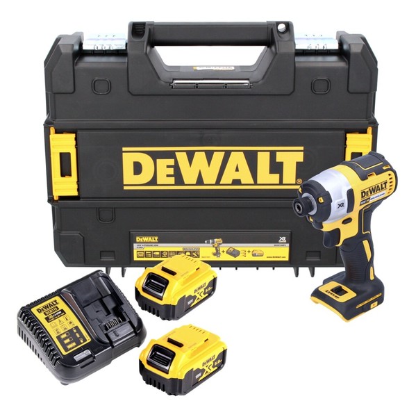 "Dewalt Dcf 887 P2T Akku Schlagschrauber 18 V 205 Nm 1/4\" + 2X Akku 5 Ah + Lader"-image