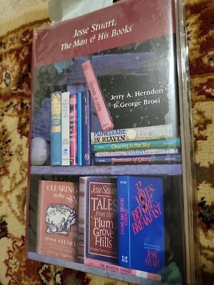 JESSE STUART THE MAN AND HIS BOOKS By Jerry A. Herndon - Hardcover **Excellent**