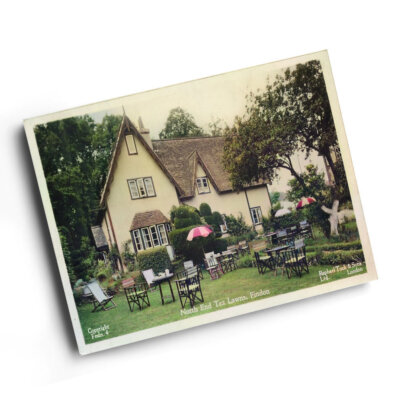 A3 DRUCK - Vintage Sussex - North End Tea Lawns, Findon (b)