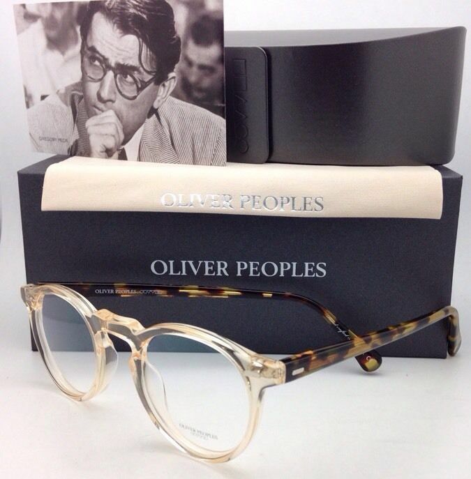 OLIVER PEOPLES Eyeglasses GREGORY PECK OV 5186 1485 50-23 Round