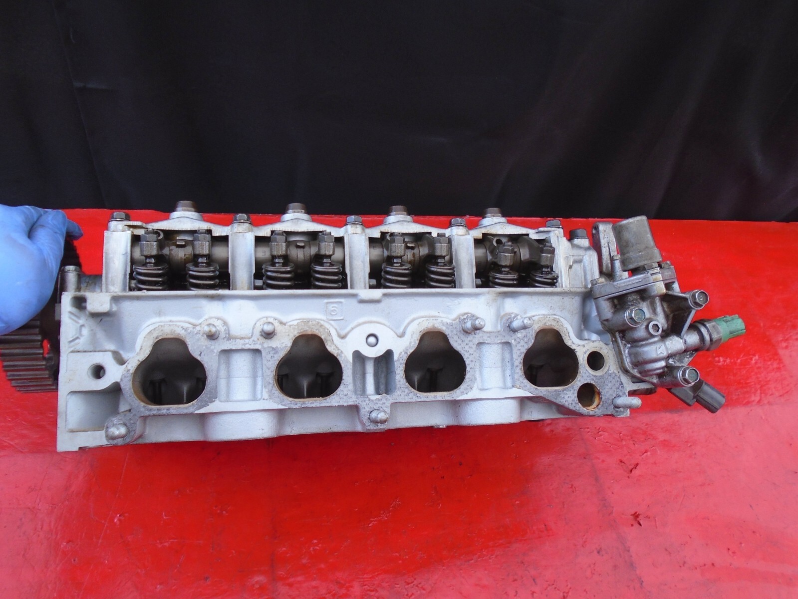 96 97 98 HONDA CIVIC ENGINE MOTOR CYLINDER HEAD OEM D16Y8 EX SOHC VTEC OEM eBay