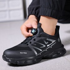 Mens Lightweight Womens Work Boots Steel Toe Cap Safety Sneakers Shoes Outdoor