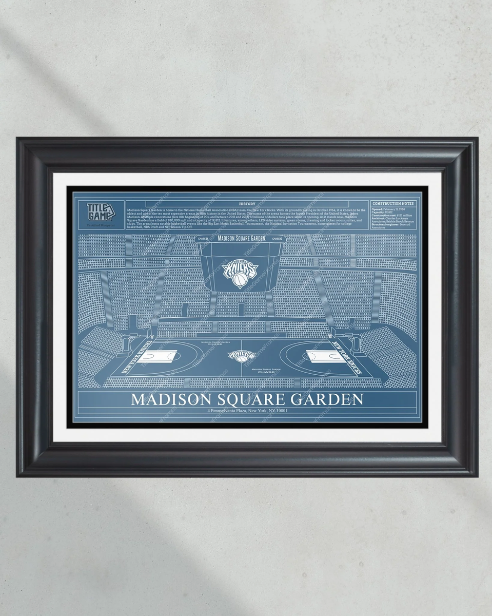 New York Knicks Madison Square Garden NBA Basketball Stadium