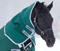Horseware Rambo Original Turnout Hood Lightweight 0g Green/denim/grey S/m/l/xl Horseware Rambo Original Turnout Hood Lightweight 0g Green/denim/grey S/m/l/xl