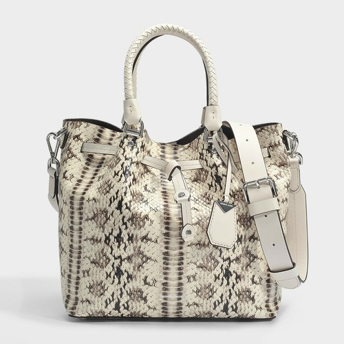 Michael Kors Blakely Snake-Embossed 