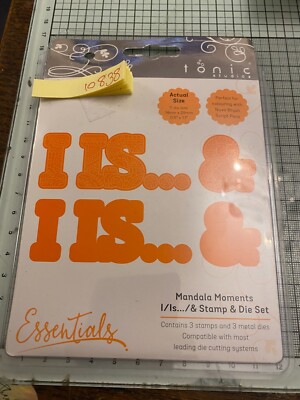 Tonic Studios MANDALA MOMENTS I IS STAMP & DIE SET Ref10838 **SALE**