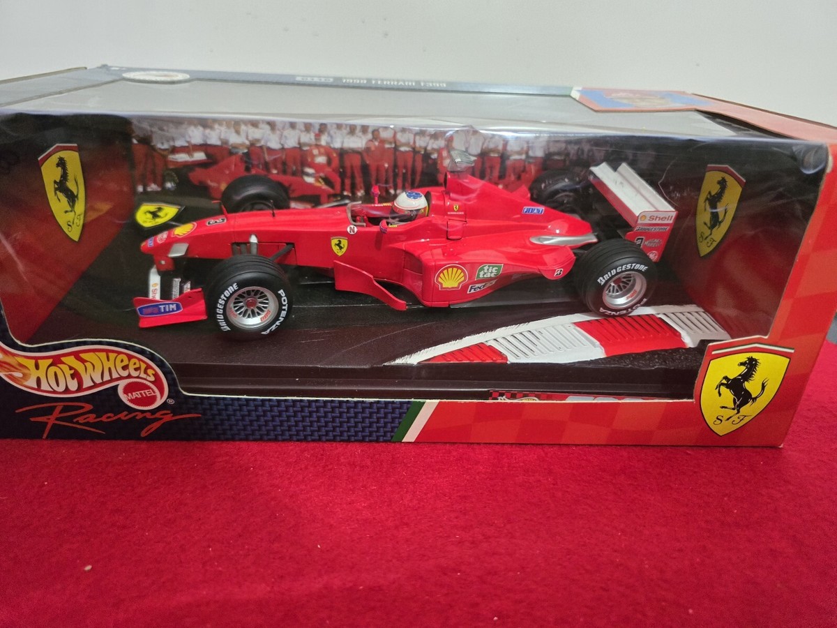 ミニカー Hot Wheels Ferrari Schumacher Collection HOT WHEELS RACING 1/18 1999 FERRARI F399 MICHAEL SCHUMACHER