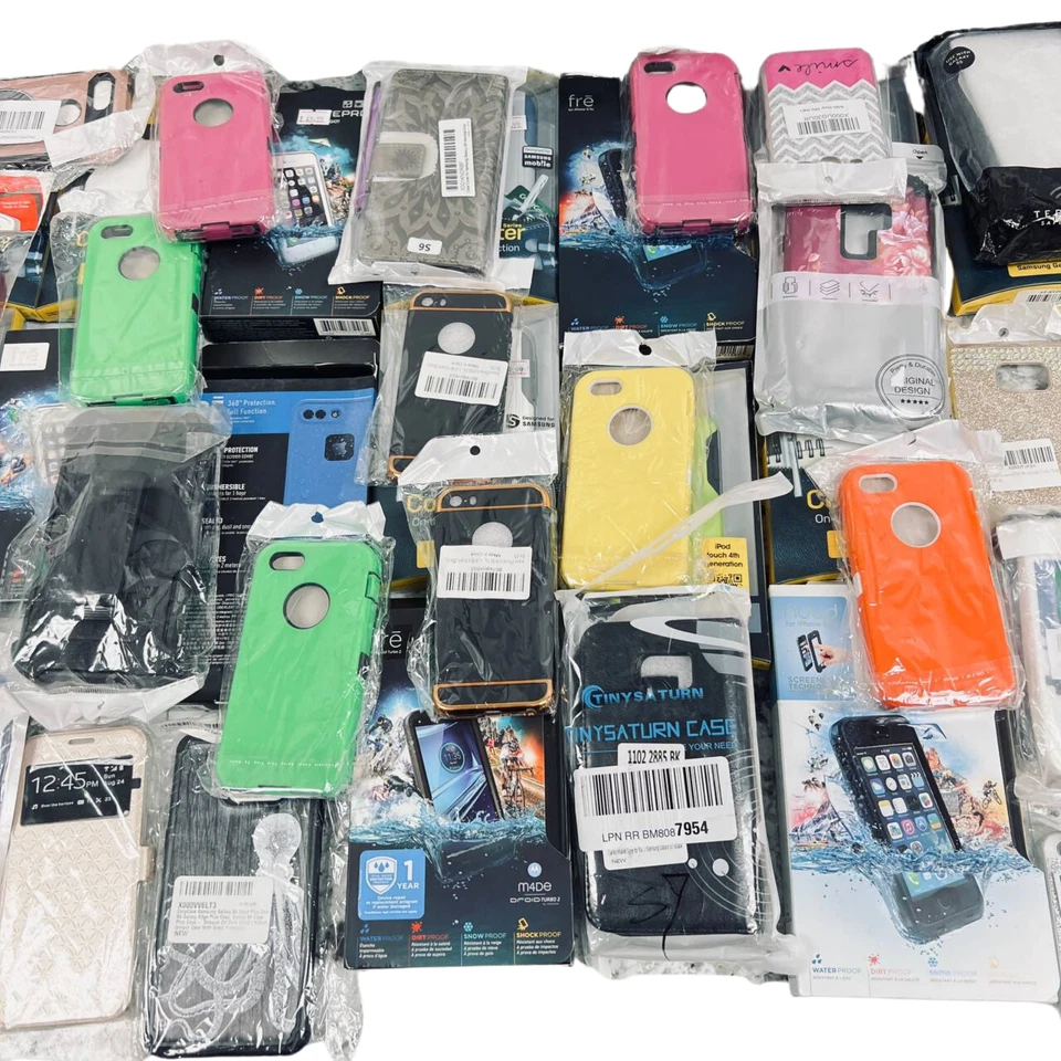50 Phone Cases Mix Older Models iPhone 4/4S/5/5S/5C/SE Samsung S5/S6 Lot 2 - Image 3 of 4