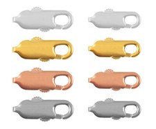 Sterling Silver Oval Lobster Trigger Clasps Connectors  All Platings  Findings