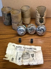 3 Used  Vintage AC Delco Hand Held HT1 Tachometers. Various conditions