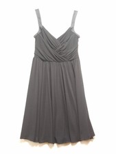 Ann Taylor Women's Spaghetti Straps Lace A Line Cocktail Party Black Dress Sz 6