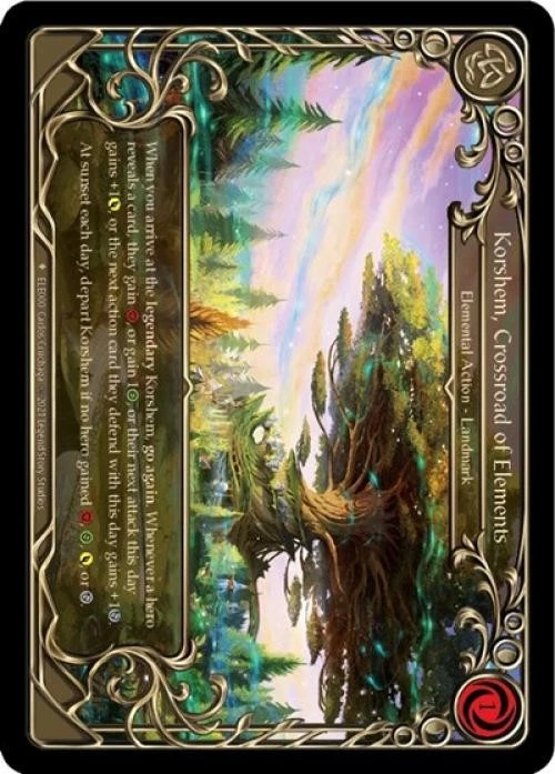 Korshem, Crossroad of Elements ELE000 Tales of Aria for sale | eBay