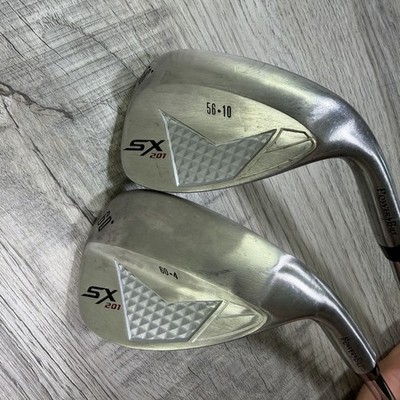 Powerbilt SX 201 Golf Club 2 Piece Wedge Set 56* 60* Degrees RH Steel Shafts
