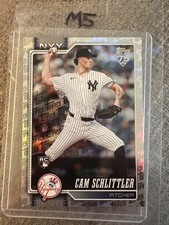 2026 Topps Series 1 Cam Schlittler Fanatics Exclusive Foil Rookie Card