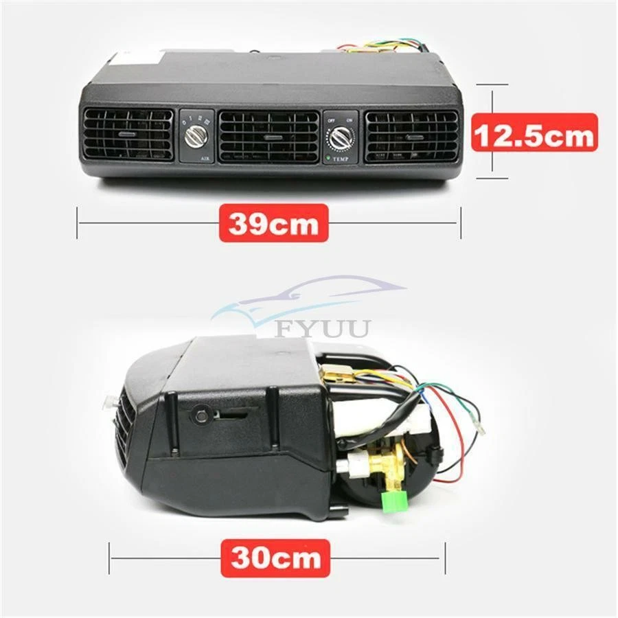 12V Universal Car Truck A/C Underdash Evaporator Air Conditioning Cooling System — 第 4/4 张图片