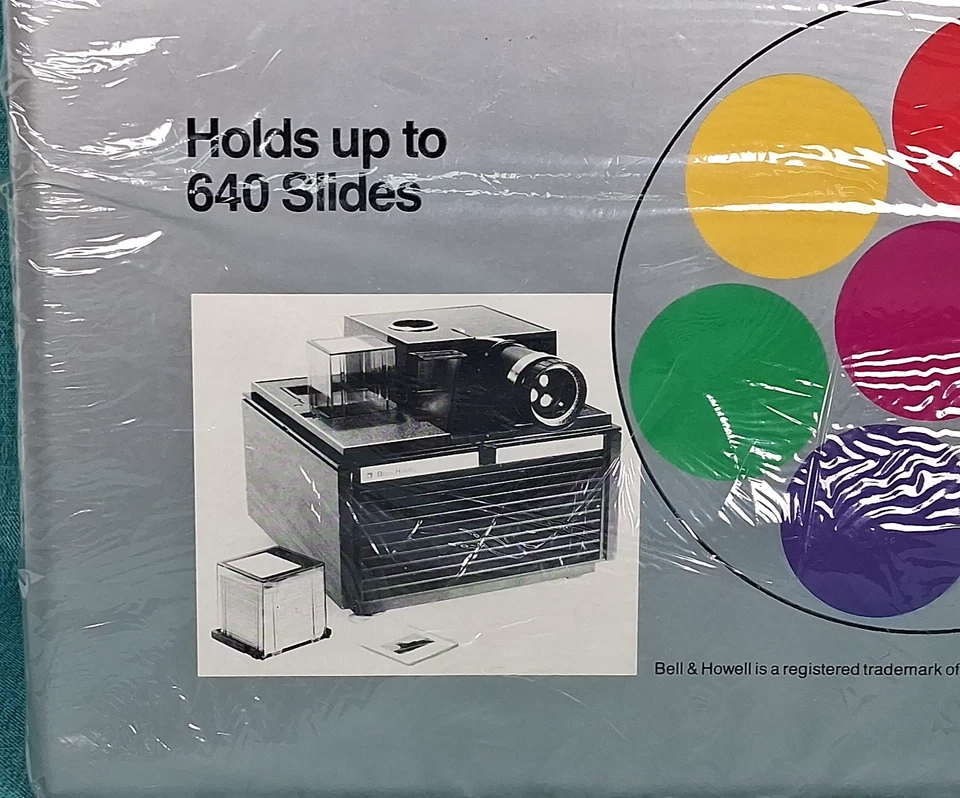 KALT 16 Slide Cube Cartridge Library For Bell & Howell Projectors For 640 Slides - Image 4 of 4