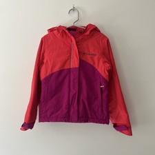 Girls Columbia Winter Jacket XXS Hooded Insulated Colorful Water-resistant