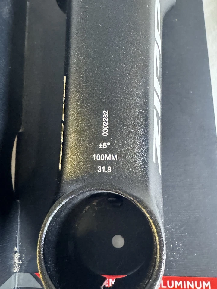 Zipp Service Course SL stem 100mm 31.8mm 1 1/8 Threadless Black 100 +/-6 Degrees - Image 3 of 4