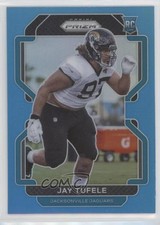 2021 Panini Prizm Rookie Light Blue Prizm Jay Tufele #440 ww1