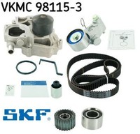 SKF VKMC98115-3 Wasserpumpe + Zahnriemensatz Zahnriemensatz Zahnriemen
