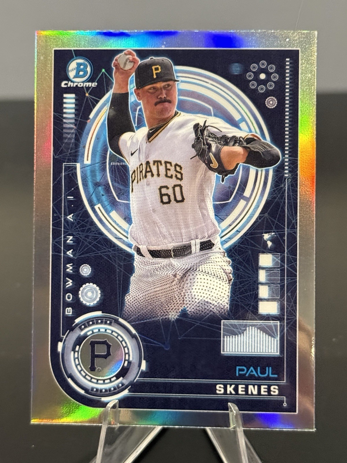 2024 Bowman - Bowman Ai Paul Skenes #BAI-15 (RC)