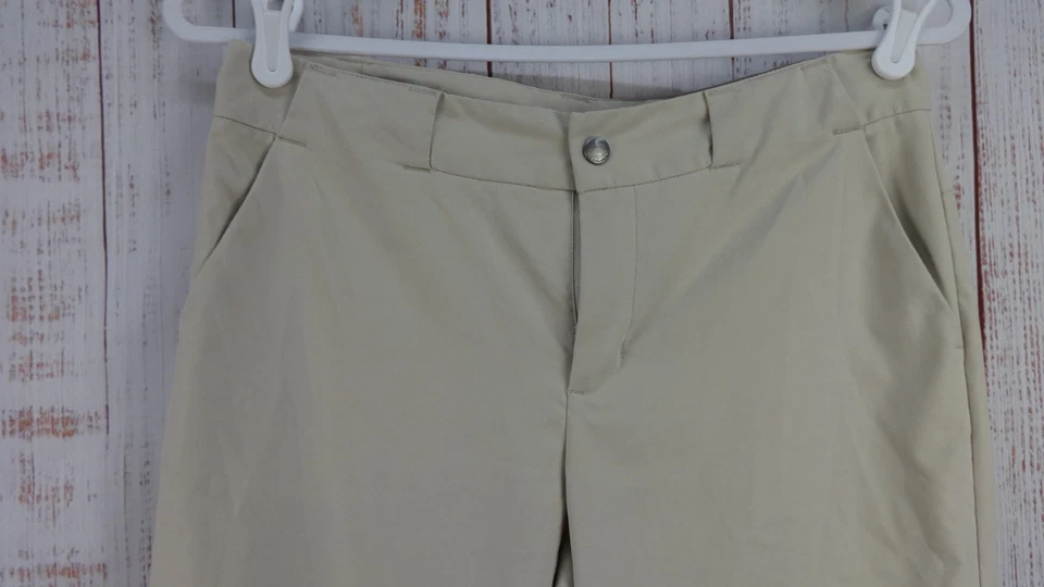 Columbia Pants Womens 4 SHORT Beige Dressy - Image 4 of 4