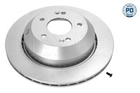 2X Meyle Bremsscheibe Bremsscheiben Satz Bremsen Hinten 28-15 523 0021/PD