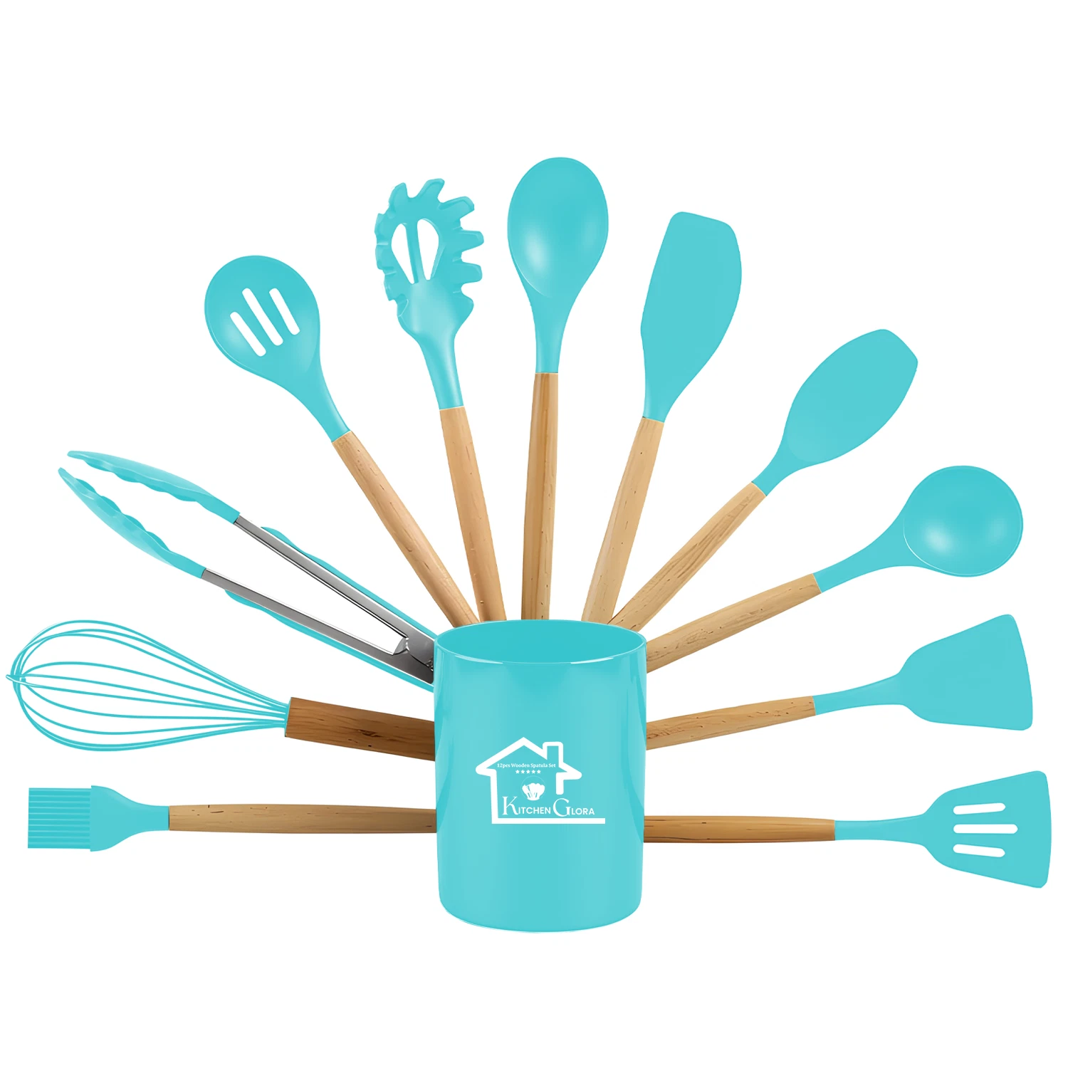 AEX 12-Piece Silicone Kitchen Utensil Set – Nonstick Cooking & Baking Tools
Opens in a new window or