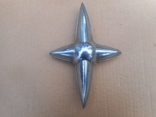Vintage 1955 Fomoco Ford Truck Star Grille Emblem Baaf 8259-b Vintage 1955 Fomoco Ford Truck Star Grille Emblem Baaf 8259-b